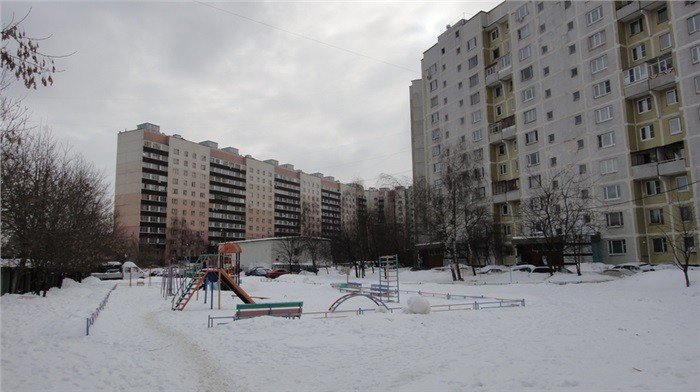 г. Москва, ул. Лебедянская, д. 12, к. 1-придомовая территория