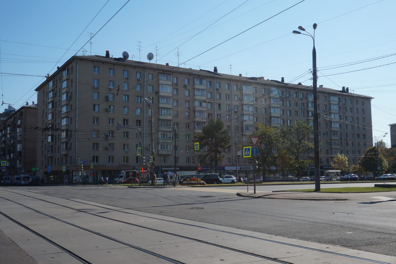 г. Москва, пр-кт. Ленинский, д. 75/9-фасад здания