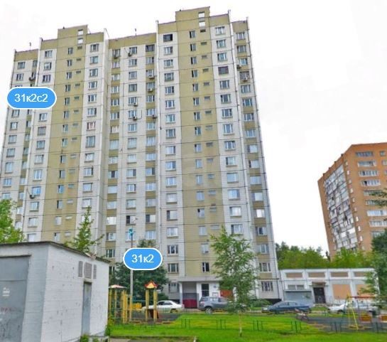 г. Москва, ул. Летчика Бабушкина, д. 31, к. 2-фасад здания