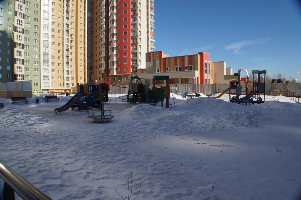 г. Москва, ул. Лобачевского, д. 118, к. 1-придомовая территория