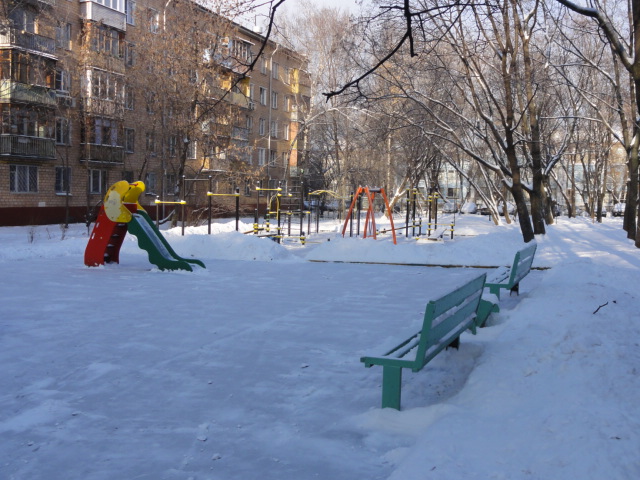 г. Москва, ул. Люблинская, д. 113, к. 3-придомовая территория