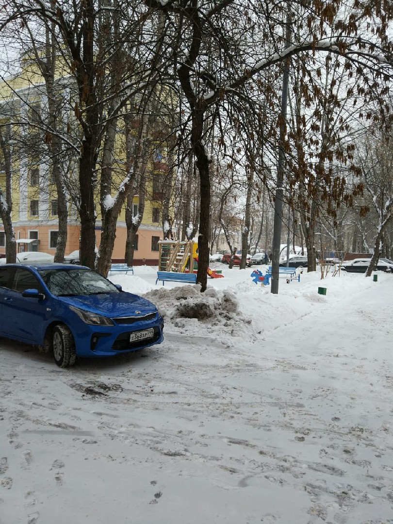 г. Москва, ул. Люблинская, д. 127/1-придомовая территория