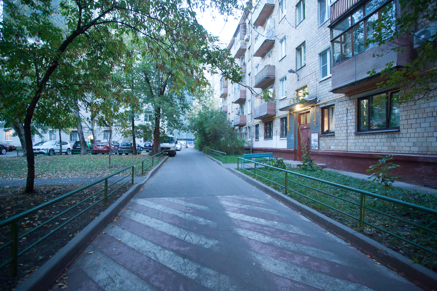 г. Москва, ул. Маломосковская, д. 15А-придомовая территория