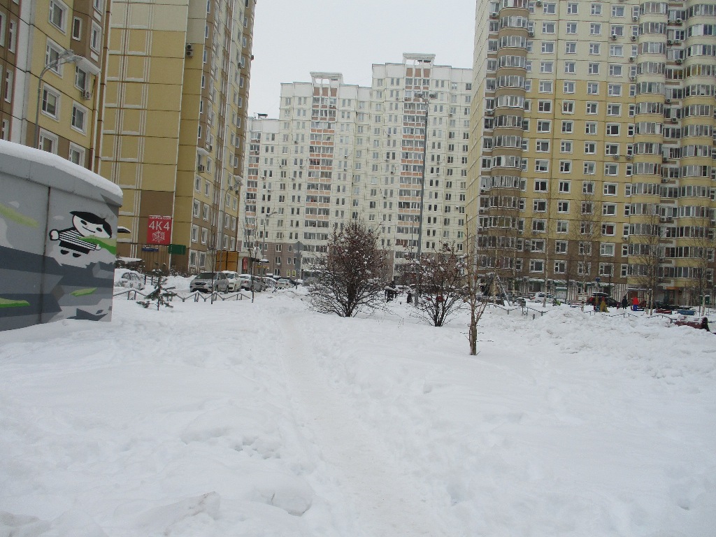 г. Москва, ул. Марфинская Б., д. 4, к. 6-придомовая территория