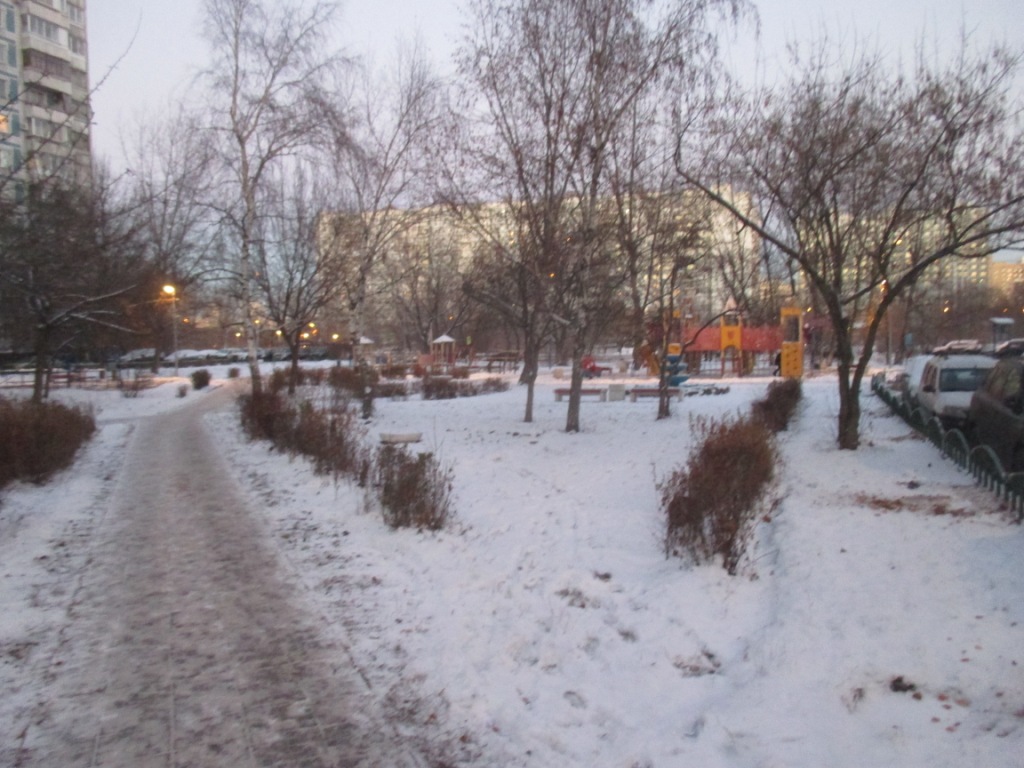 г. Москва, ул. Маршала Голованова, д. 12-придомовая территория