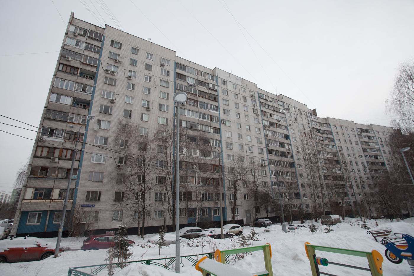 г. Москва, ул. Маршала Катукова, д. 4, к. 1-фасад здания