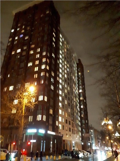 г. Москва, ул. Маршала Соколовского, д. 1-фасад здания