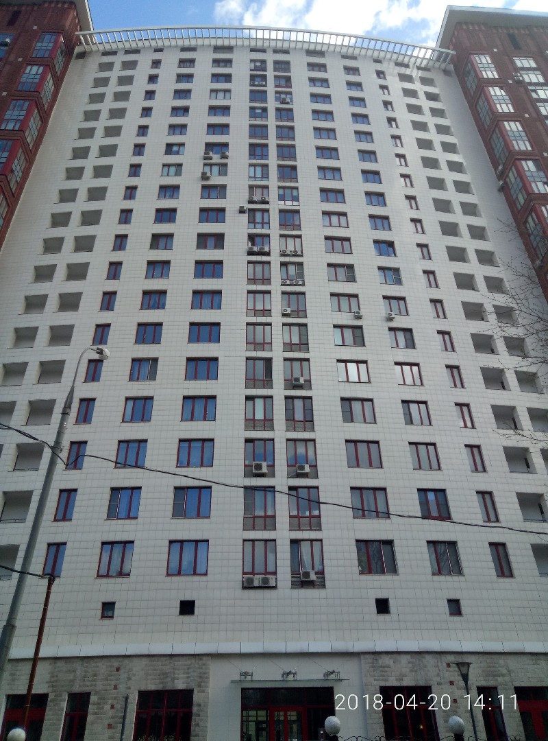 г. Москва, ул. Маршала Соколовского, д. 1-фасад здания