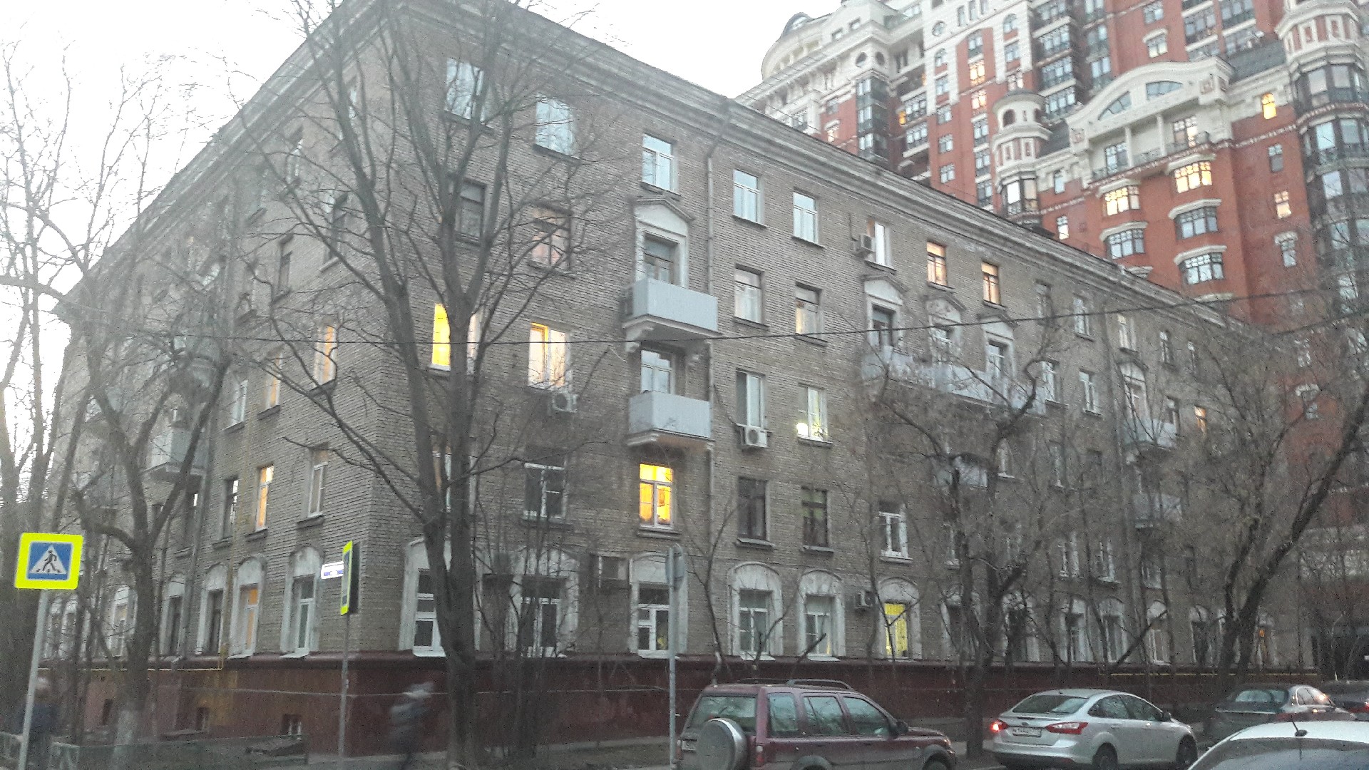 г. Москва, ул. Маршала Соколовского, д. 12-фасад здания