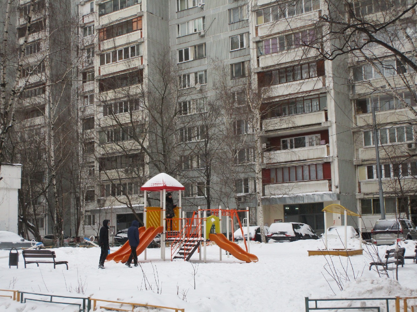 г. Москва, ул. Марьиной Рощи 2-я, д. 22-придомовая территория