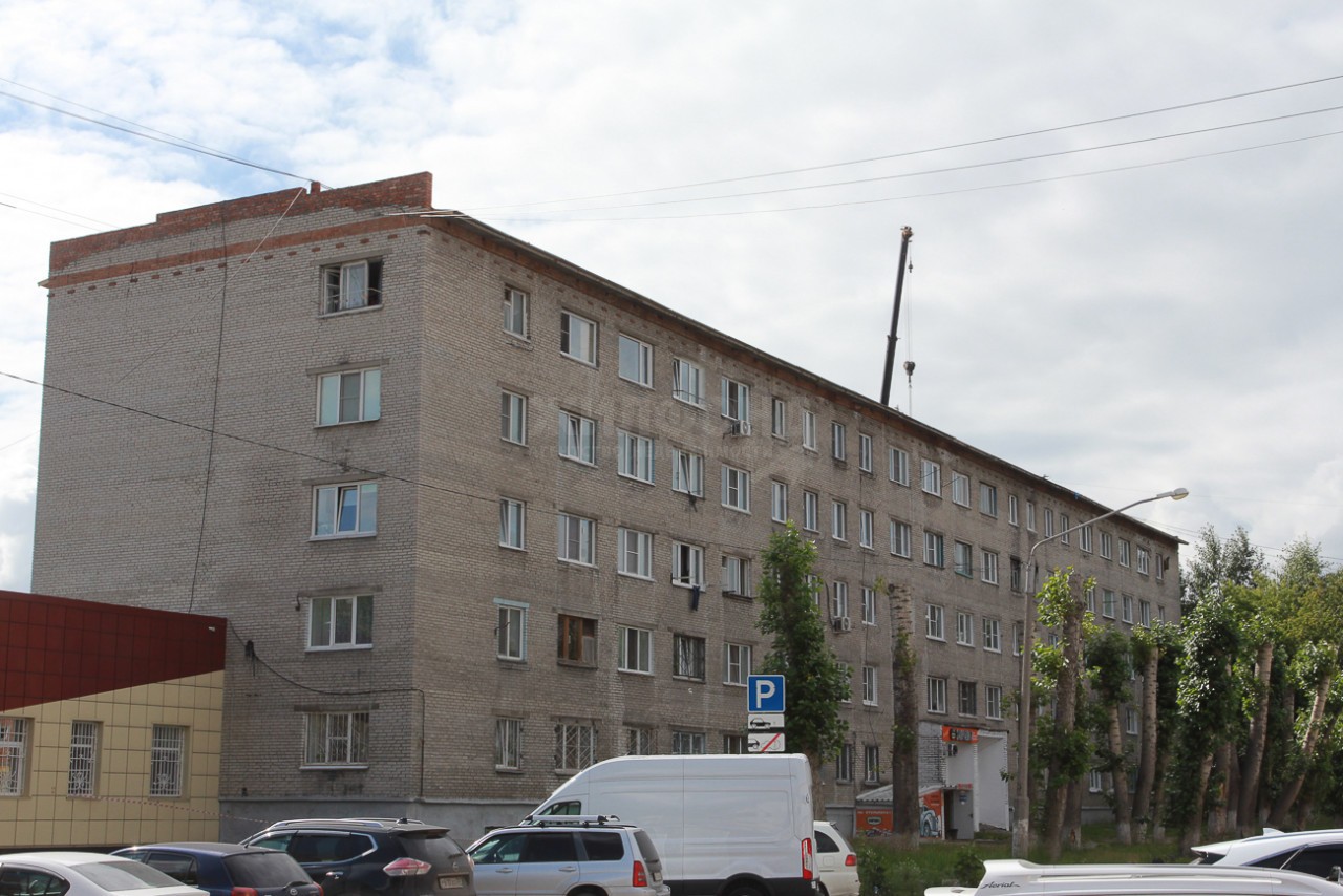 край. Алтайский, г. Барнаул, ул. Западная 1-я, д. 55, к. 2-фасад здания