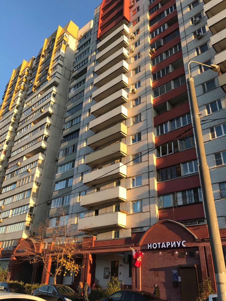 г. Москва, пр-кт. Мичуринский, д. 21, к. 1-фасад здания