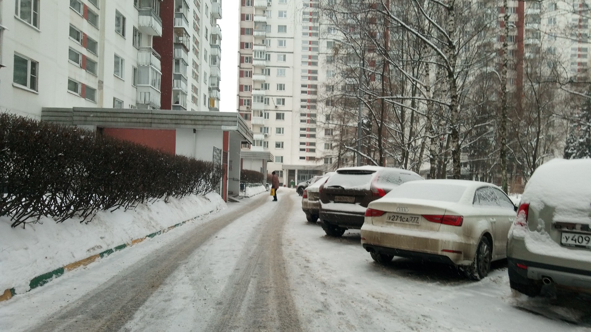 г. Москва, ул. Мичуринский проспект.Олимпийская деревня, д. 20-придомовая территория