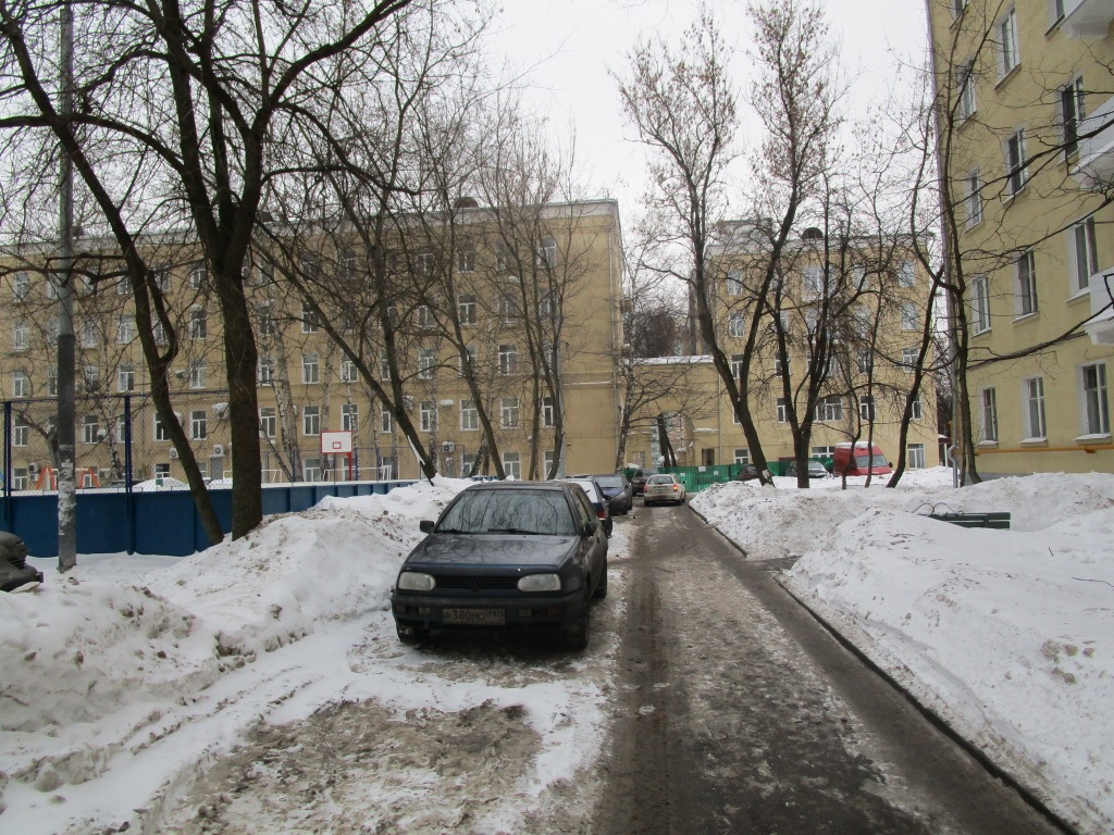 г. Москва, ул. Молодогвардейская, д. 48-придомовая территория