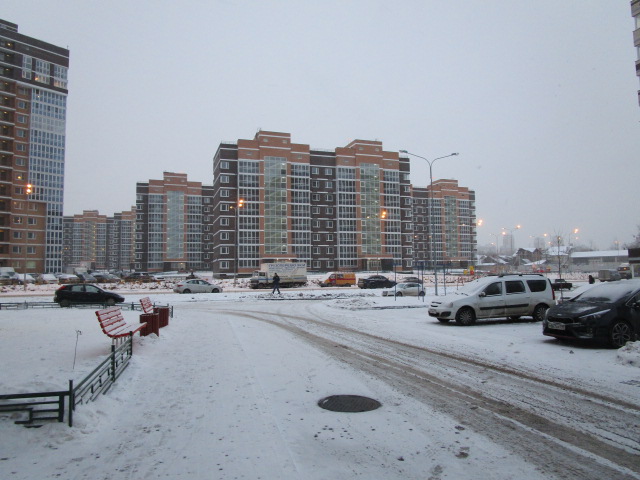 г. Москва, п. Московский, д. Говорово, ул. Татьянин Парк, д. 17, к. 1-придомовая территория