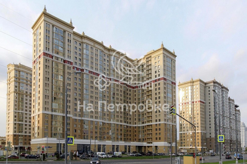 г. Москва, ул. Мосфильмовская, д. 88, к. 2-фасад здания