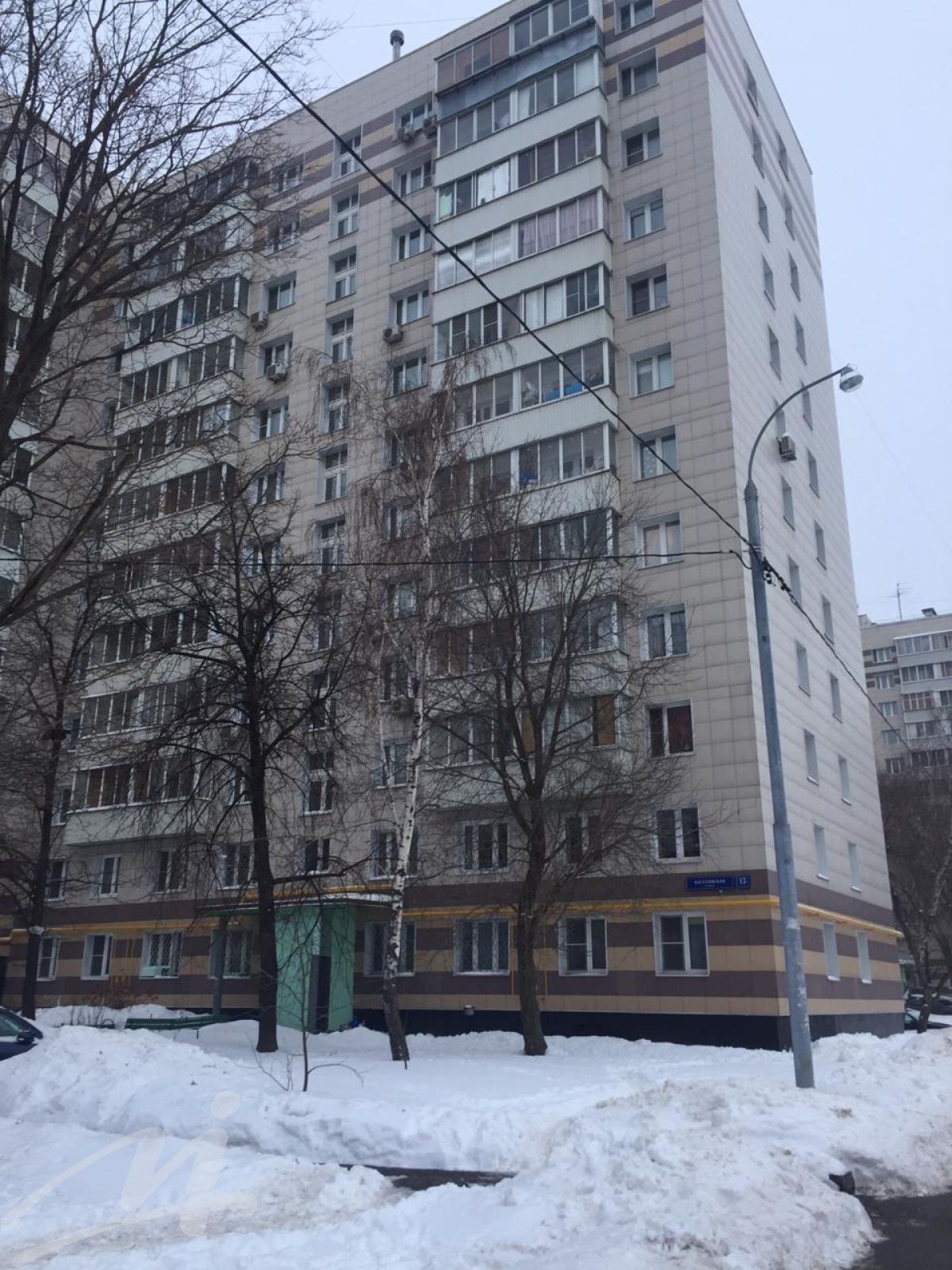 г. Москва, ул. Нагатинская, д. 13, к. 2-фасад здания