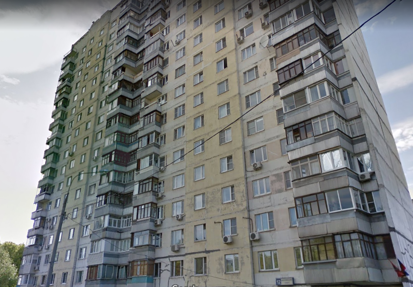 г. Москва, б-р. Нагатинский, д. 12-фасад здания