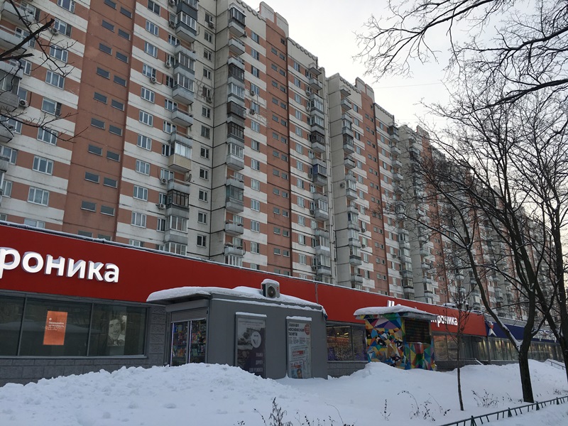 г. Москва, ул. Народного Ополчения, д. 28, к. 1-фасад здания