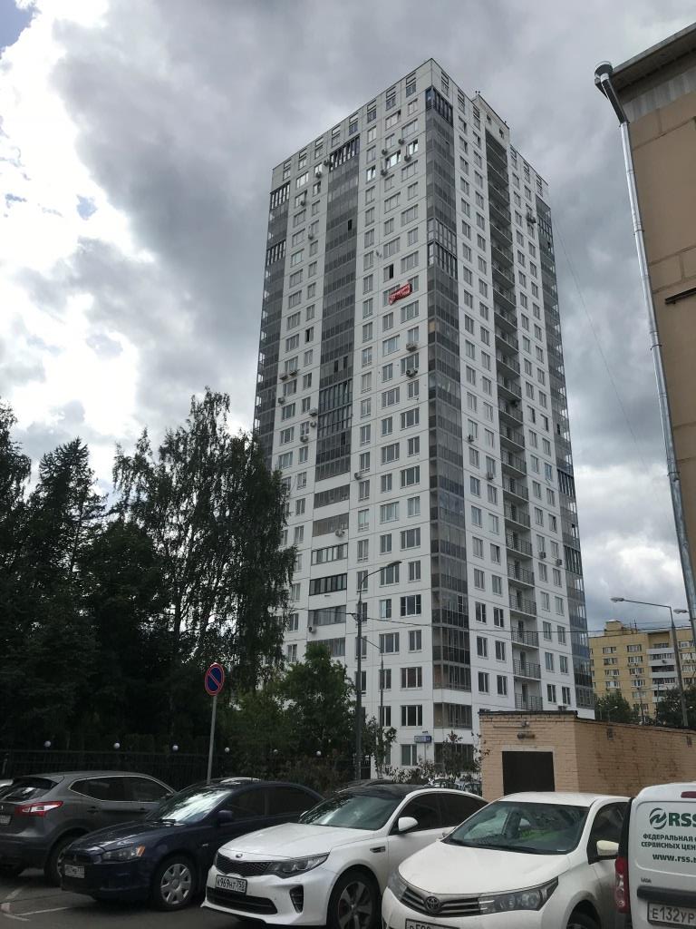 г. Москва, ул. Народного Ополчения, д. 33-фасад здания