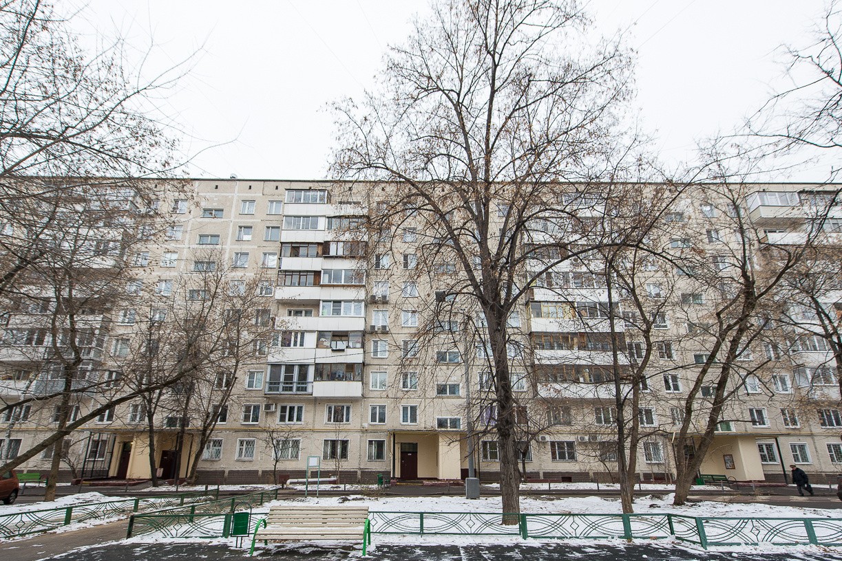 г. Москва, ул. Народного Ополчения, д. 44, к. 1-фасад здания