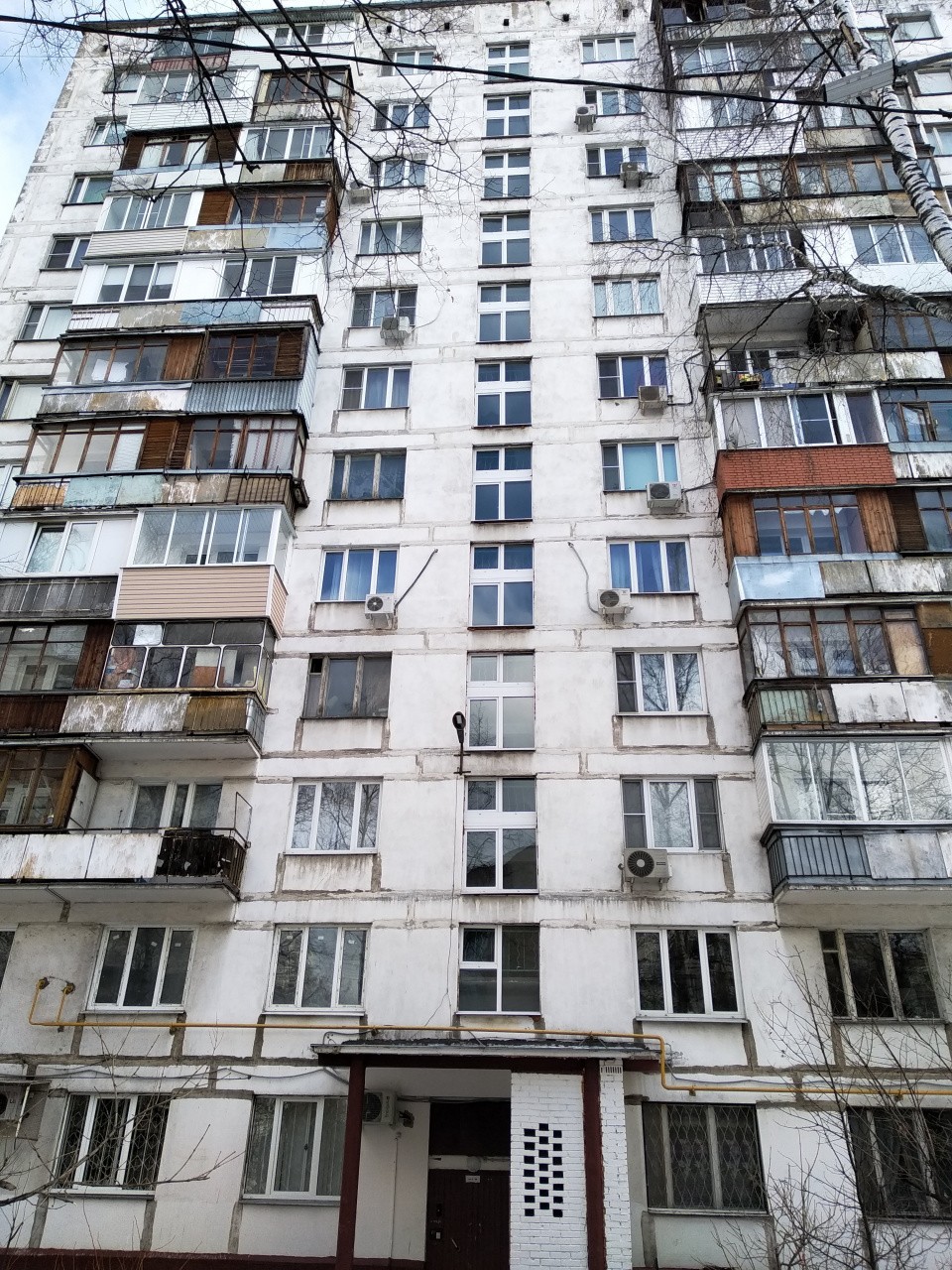 г. Москва, ул. Народного Ополчения, д. 44, к. 2-фасад здания