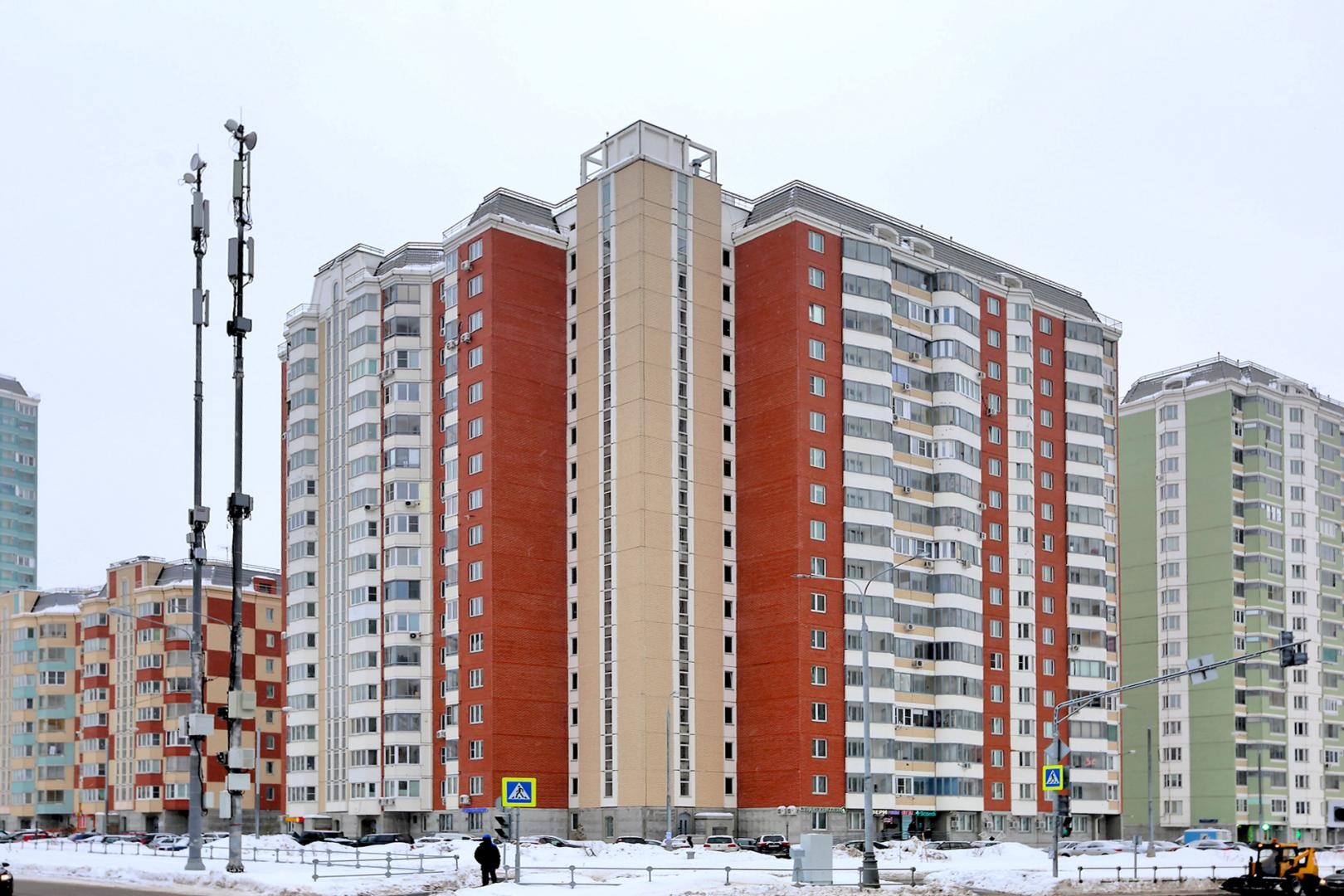 г. Москва, ул. Недорубова, д. 10-фасад здания