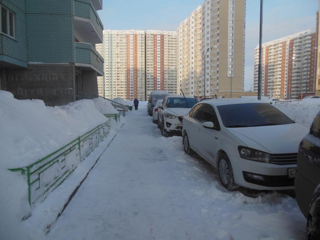 г. Москва, ул. Недорубова, д. 18, к. 1-придомовая территория