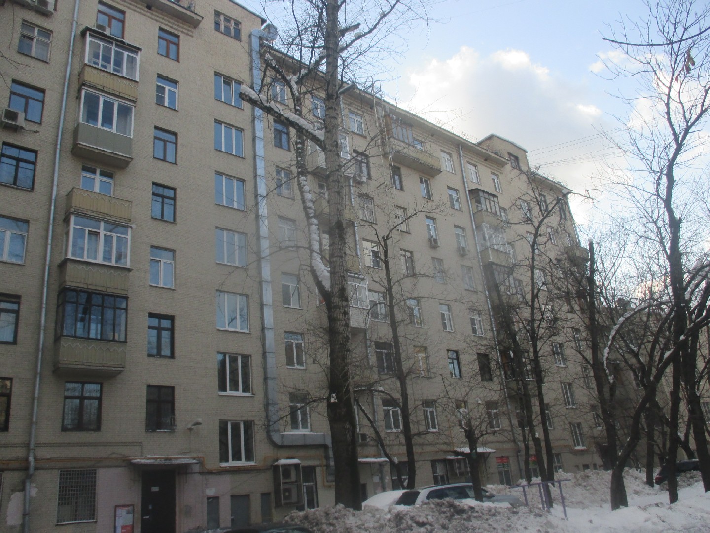 г. Москва, ул. Нижегородская, д. 1А-фасад здания