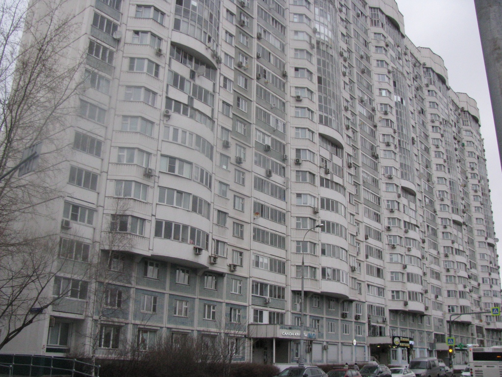 г. Москва, ул. Новаторов, д. 36, к. 1-фасад здания