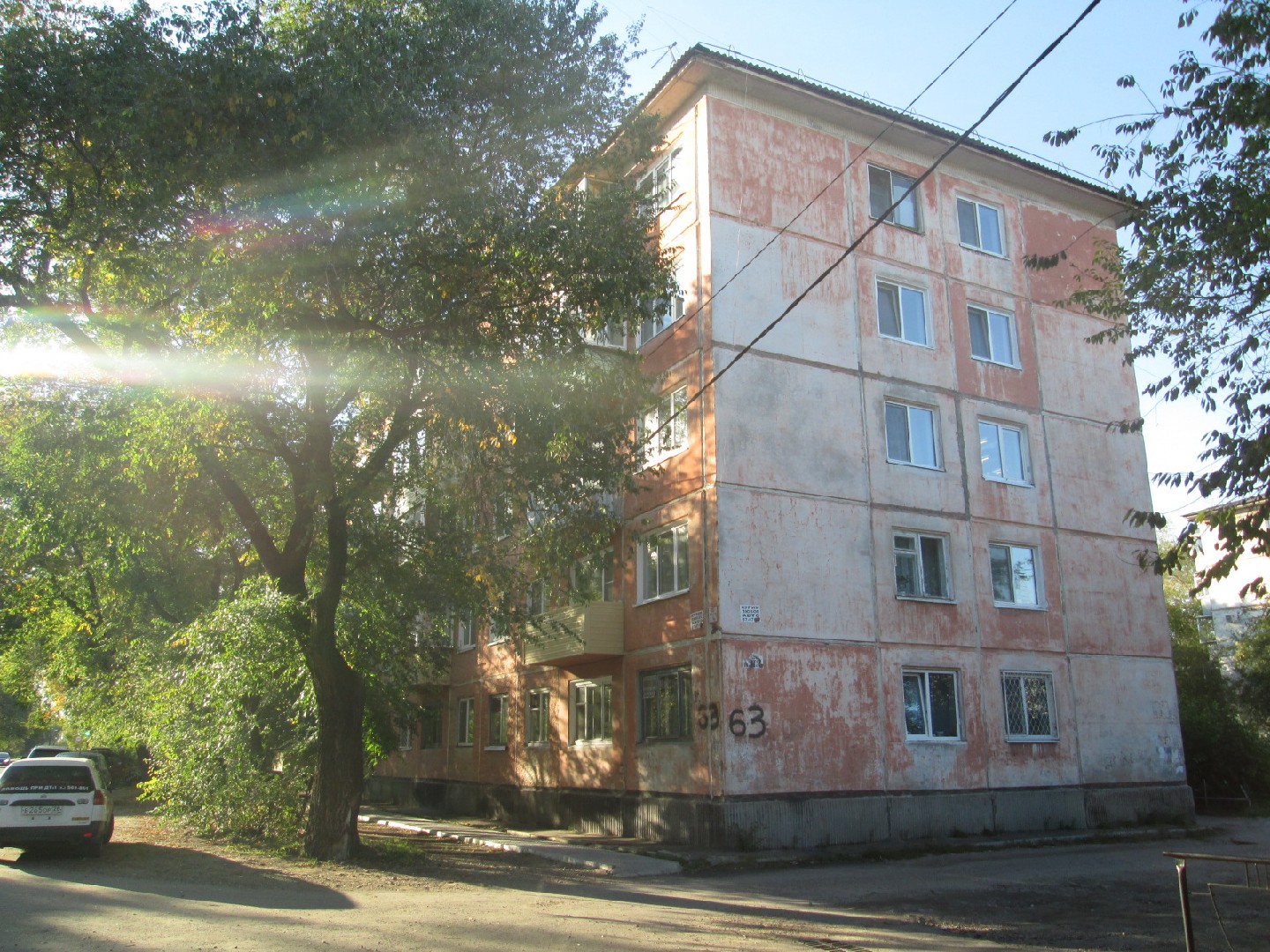 обл. Амурская, г. Благовещенск, ул. Фрунзе, д. 63-фасад здания