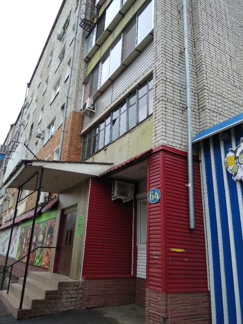 обл. Амурская, г. Благовещенск, ул. Чайковского, д. 64-фасад здания