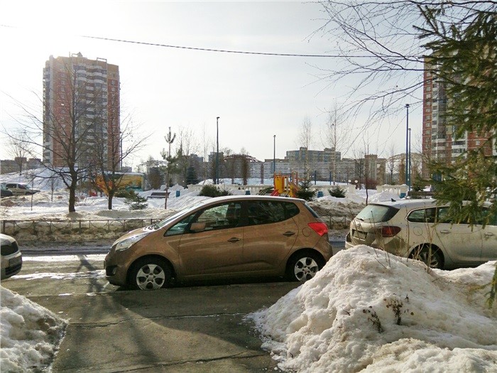 г. Москва, ш. Новокуркинское, д. 31-придомовая территория