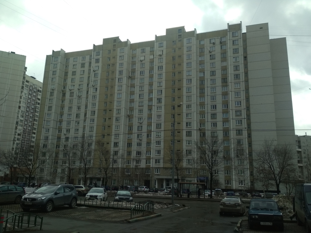 г. Москва, ул. Новомарьинская, д. 16, к. 1-фасад здания