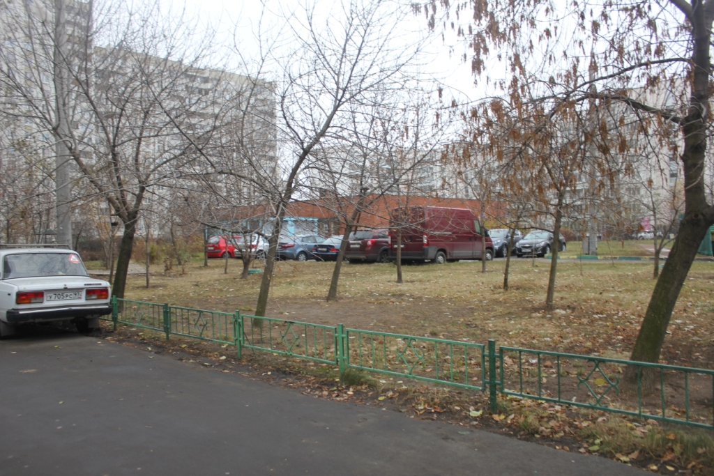 г. Москва, ул. Новомарьинская, д. 28-придомовая территория