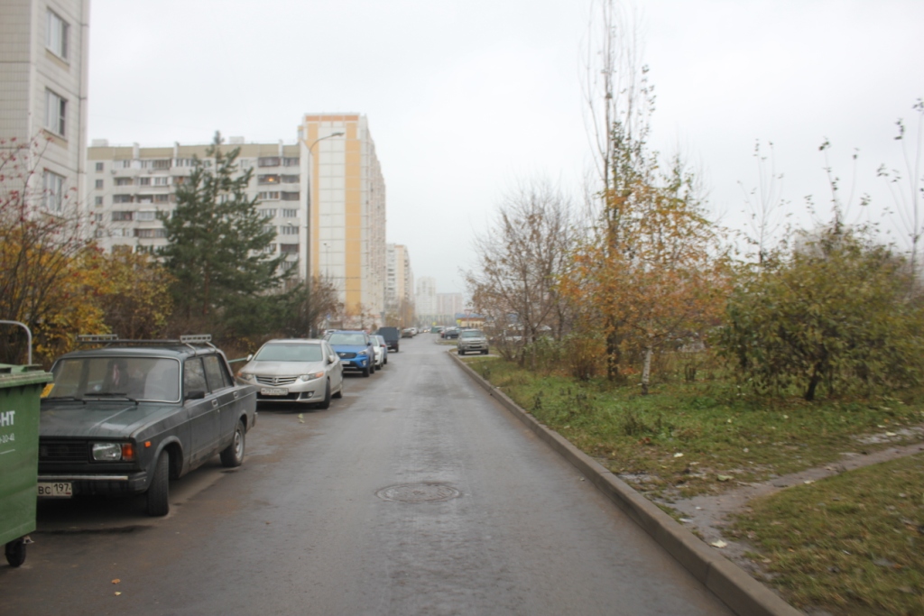 г. Москва, ул. Новомарьинская, д. 28-придомовая территория