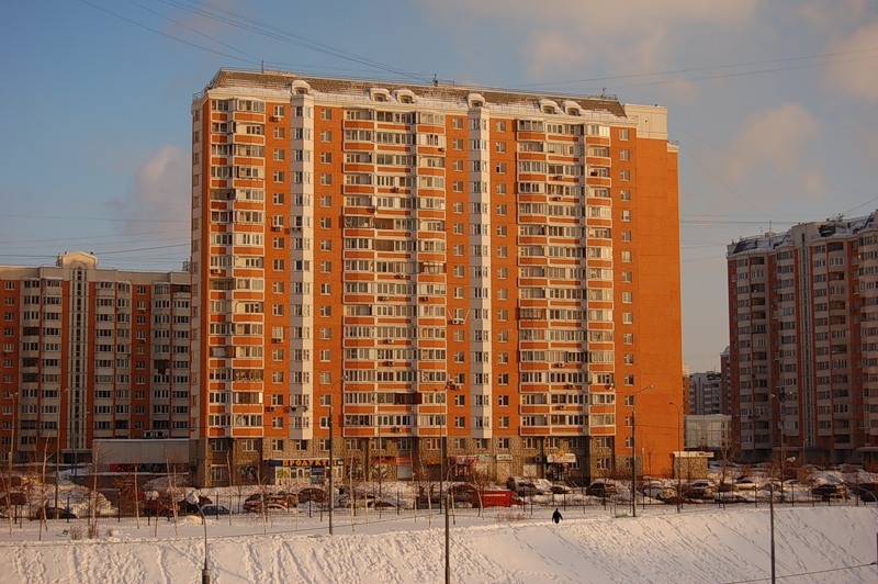 г. Москва, ул. Новомарьинская, д. 36, к. 1-фасад здания