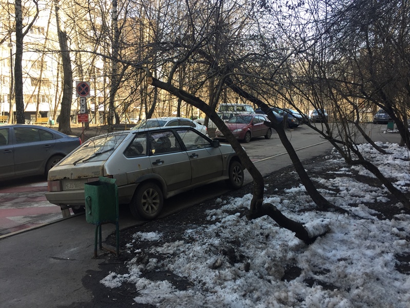 г. Москва, ул. Очаковская Б., д. 19-придомовая территория