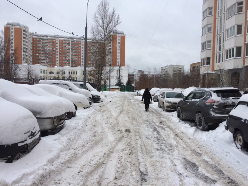 г. Москва, ул. Парковая 15-я, д. 49-придомовая территория