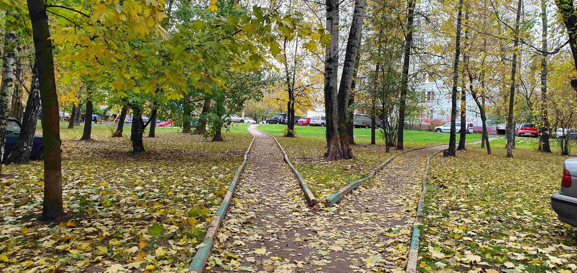 г. Москва, ул. Парковая 7-я, д. 23а-придомовая территория