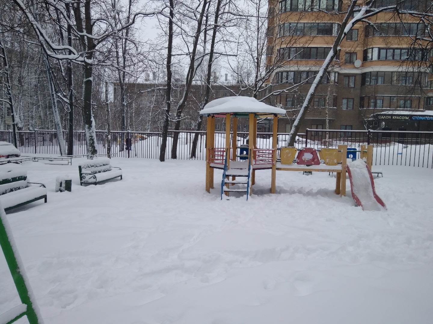 г. Москва, ул. Первомайская, д. 81-придомовая территория