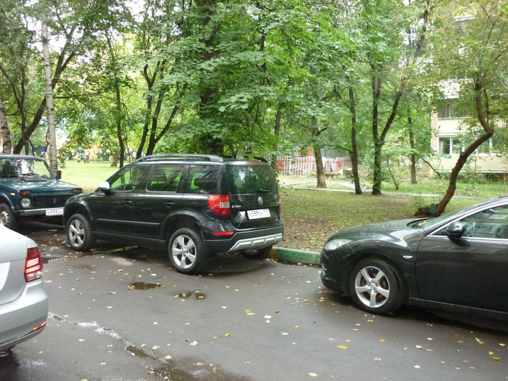 г. Москва, ул. Первомайская Нижн., д. 1-придомовая территория