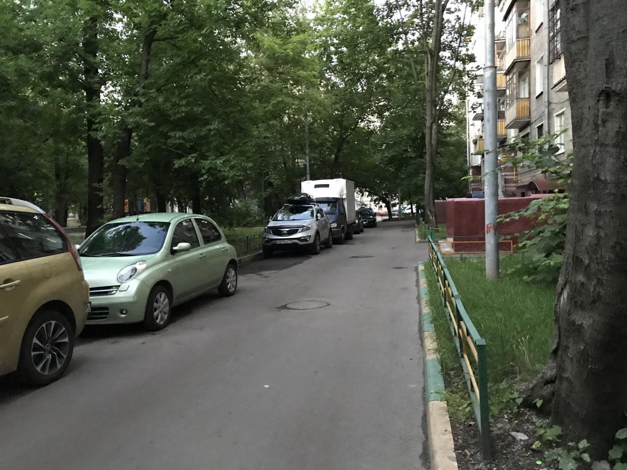 г. Москва, ул. Первомайская Нижн., д. 44-придомовая территория