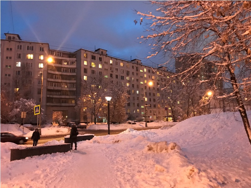 г. Москва, ул. Перекопская, д. 30, к. 1-фасад здания