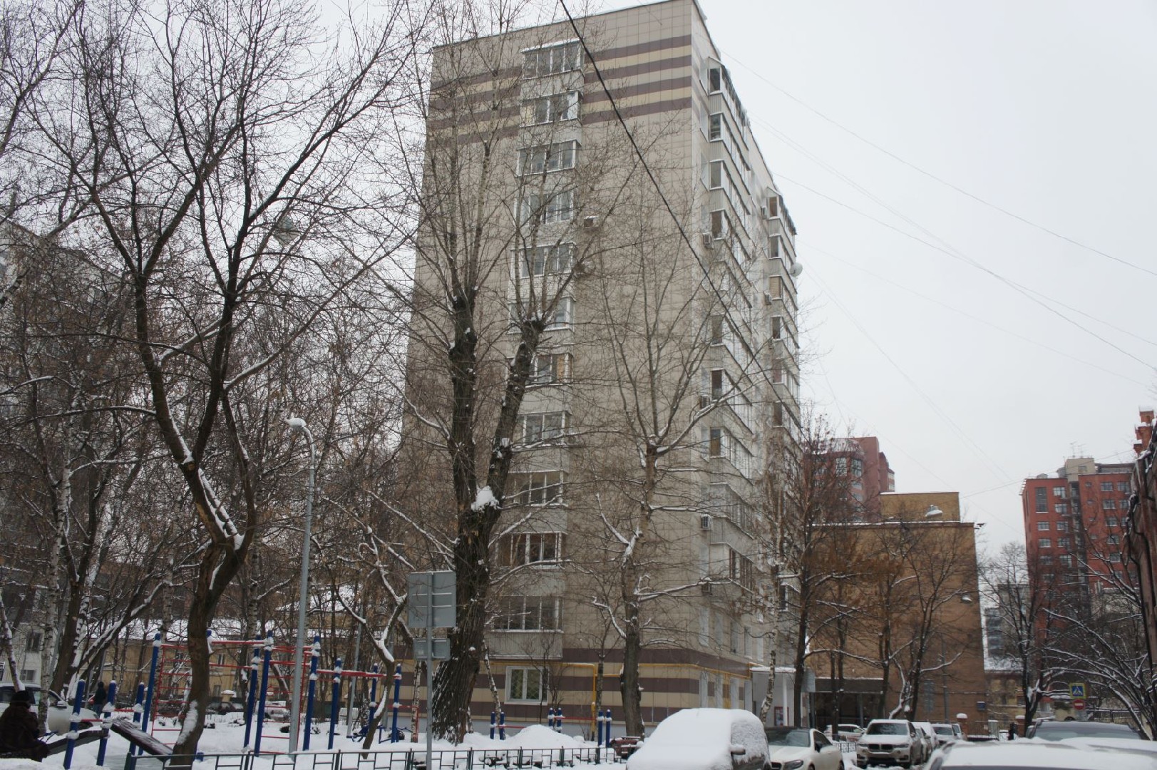 г. Москва, ул. Переяславская Б., д. 3, к. 3-фасад здания