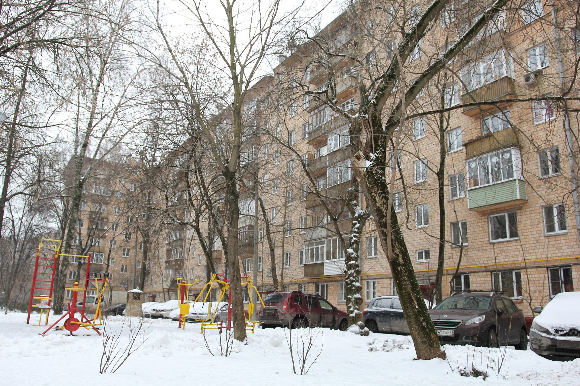 г. Москва, пер. Песчаный М., д. 2-фасад здания