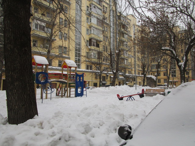 г. Москва, ул. Пироговская Б., д. 37-43, к. Б-придомовая территория