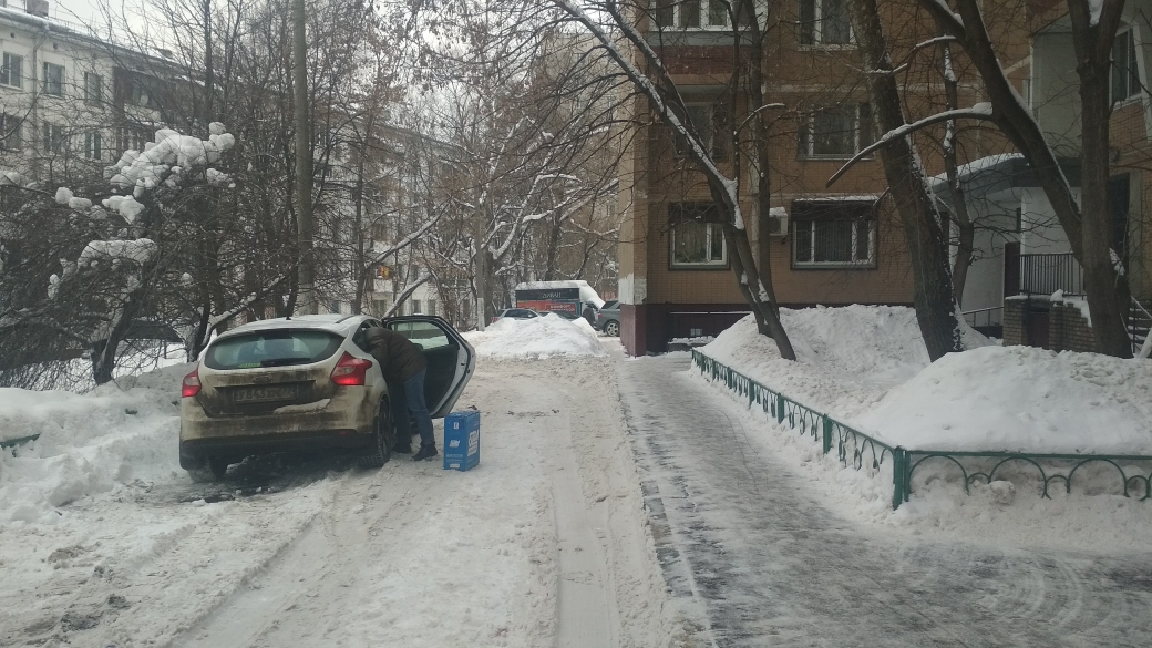 г. Москва, ул. Плеханова, д. 22, к. 4-придомовая территория