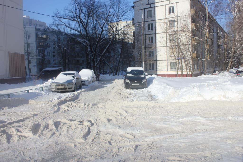 г. Москва, ул. Плеханова, д. 29, к. 1-придомовая территория