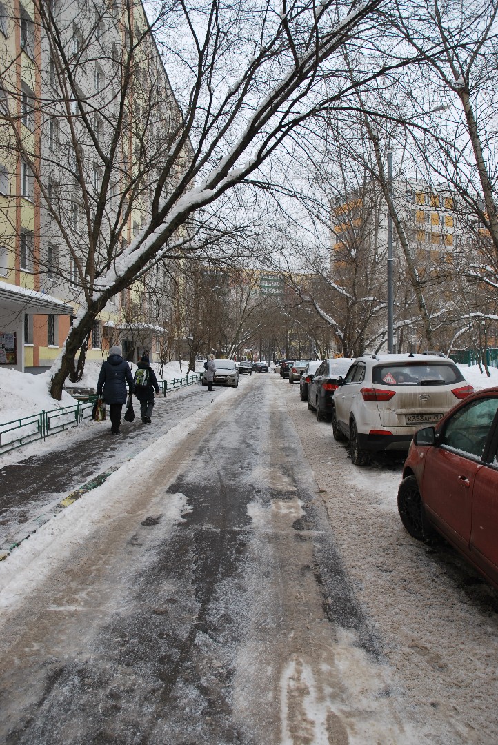 г. Москва, ул. Подольская, д. 25-придомовая территория